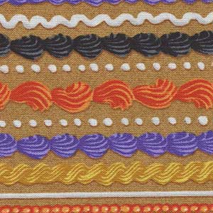 Spooky Snacks - Multicolor Geometric Fat Quarter | RJR 3110-1