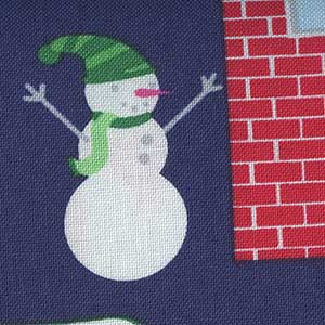 Home for the Holidays - Multicolor Christmas Fat Quarter | Michael Miller CX8381-WINT