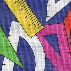 Top of the Class - Multicolor Novelty Fat Quarter | Blank Quilting 1712-77