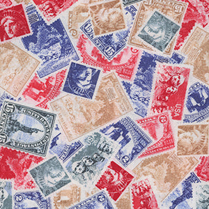 We the People - Multicolor Novelty Fat Quarter by Windham Fabrics