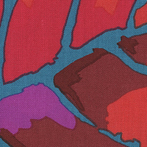 Palm Leaves - Multicolor Floral | Free Spirit PWGP208-RED