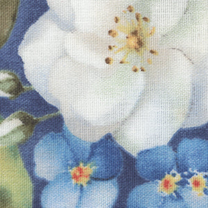 Blue Harmony - Multicolor Floral | Wilmington Prints 33899-417