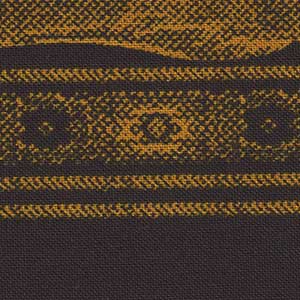 Border Basics - Orange Geometric Fat Quarter | RJR 1841-2