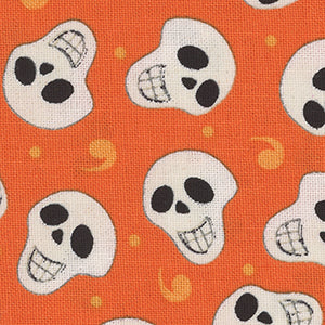 WITCH'S NIGHT OUT - Orange Halloween Fat Quarter | Henry Glass