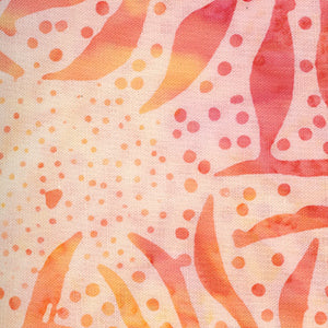 Hoffman Print - Orange Floral Fat Quarter | Hoffman California 884-224