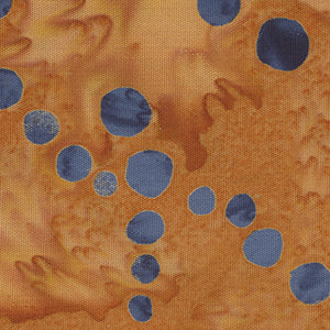 Blue Ridge Batiks - Orange Geometric | Moda 4367-15