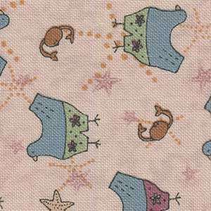Summer Holiday - Pink Novelty Fat Quarter | RJR 3202-1