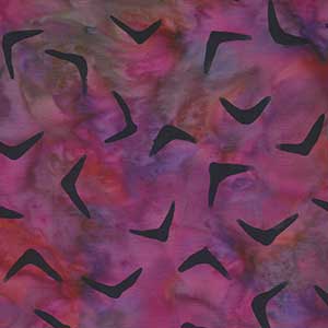 Creative Batiks - Pink Blender Fat Quarter by Batik Textiles