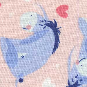 Winnie the Pooh Bee Happy - Pink Novelty Fat Quarter | Camelot Fabrics 85430519-02