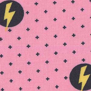Power Shield - Pink Novelty Fat Quarter | Michael Miller DH8374-GIRL