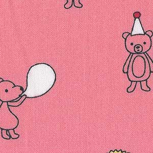Bear Cubs - Pink Novelty Fat Quarter | Michael Miller DH8819-SHEL