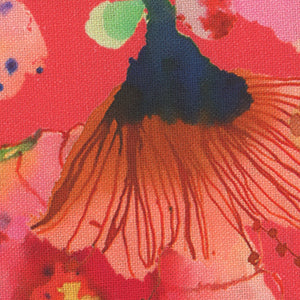 Pompadours in Pink - Pink Floral Fat Quarter | Free Spirit PWCG038-PINK