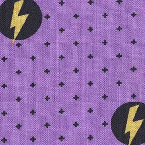 Power Shield - Purple Novelty Fat Quarter | Michael Miller DH8374-VENU