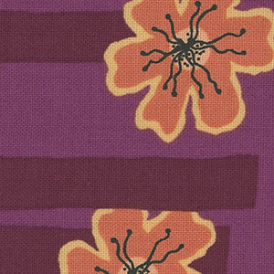 Misc - Purple Floral Fat Quarter | RJR 1-1