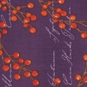 Autumn Splendor - Dark Purple | Clothworks Y1225-28