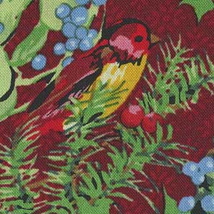 Joyful - Red Christmas Fat Quarter | Maywood Studio MAS9911-R