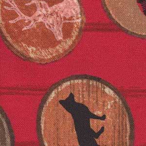 Warm Winter Wishes - Red Novelty Fat Quarter | Studio E 5872-88