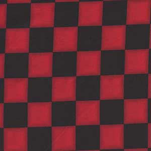 This & That - Red Geometric Fat Quarter by Quilting Treasures