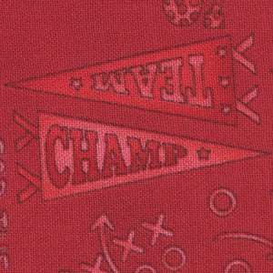I Love Sports - Red Novelty | Henry Glass 1432-88