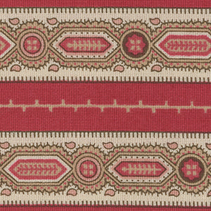 Cocoa Pink - Red Geometric Fat Quarter | Andover 602-R