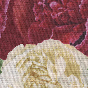 Crimson Blooms - Red Floral | Wilmington Prints 30093-317