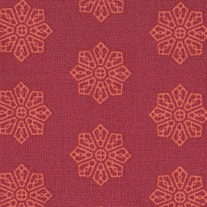 Petals & Stitches - Red Floral | Andover 1568-O