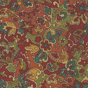Ophelia - Rust Floral Fat Quarter | Quilting Treasures 29125-T