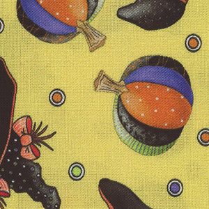 Spooktacular - Yellow Halloween | Quilting Treasures 30317-S