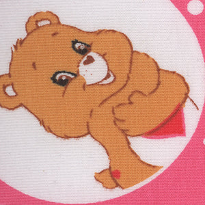 TenderHeart Bear Spandex - Pink Novelty 60" Wide | Camelot Fabrics 44010109K-01
