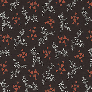 Rustic Gatherings - Black Floral by Moda