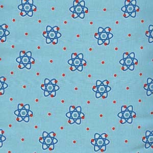 Rollicking Robots - Blue Novelty by Patrick Lose Fabrics