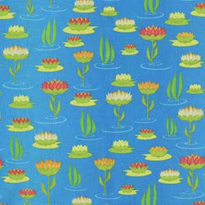 Hip Hop - Blue Novelty by Quilting Treasures