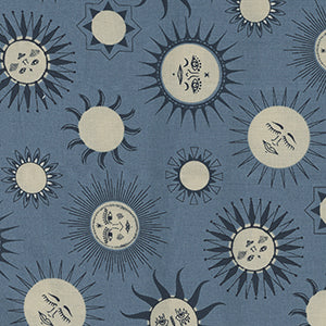Starry Sky - Blue Novelty by Moda