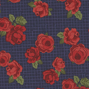 Summertime Daydream - Blue Floral by Wilmington Prints