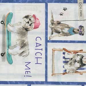 A Dog's Life - White Novelty by 3 Wishes