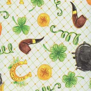 Pot O' Gold - Cream St. Patrick's by Quilting Treasures