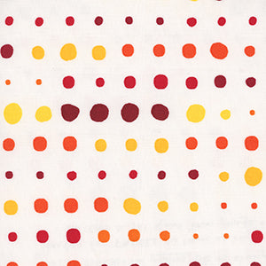 Dot and Stripe Delights - Sunshine by Robert Kaufman