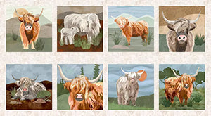 Highlander - Cream Novelty by Studio E