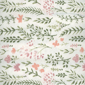 Colton Watercolor Floral - White Floral by Miscellaneous