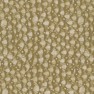 Fox Wood - Gold Geometric by Windham Fabrics