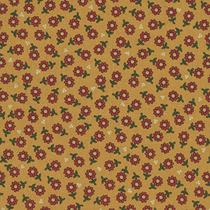 Samsara Daisy - Gold by Benartex