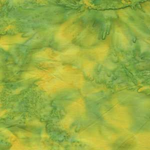 Lava Batiks - Lemon Lime by Anthology Fabrics