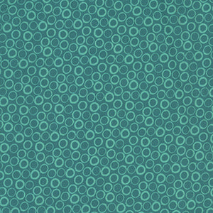 Frogtastic - Dark Turquoise by Benartex