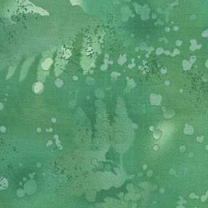 Fossil Fern - Parrot Green by Benartex