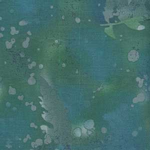 Fossil Fern - Blue Green by Benartex