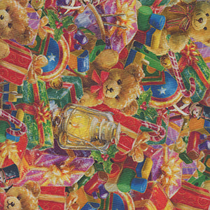 Up on the Housetop - Multicolor Christmas by Quilting Treasures