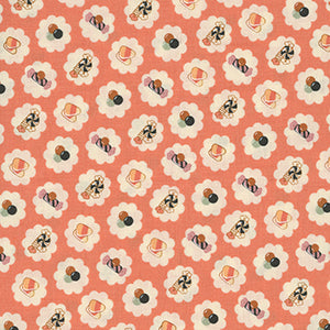Owl O Ween - Peach Halloween by Moda