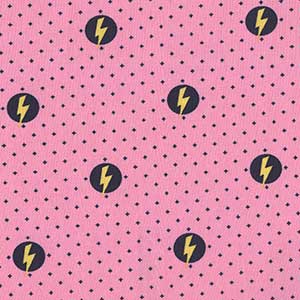 Power Shield - Pink Novelty by Michael Miller