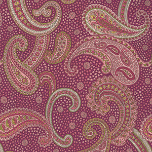 Chelsea Garden - Purple Geometric by Moda