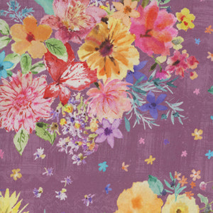 Nature Studies - Purple Floral by Maywood Studio